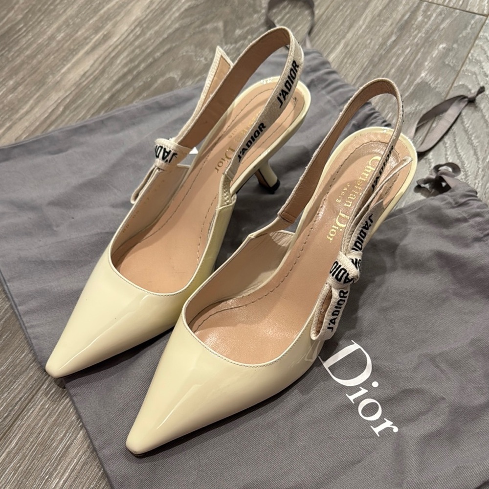 Dior J'adior heels - cream - size 37.5